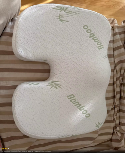 Bamboo Memory Foam Support Cushion Set